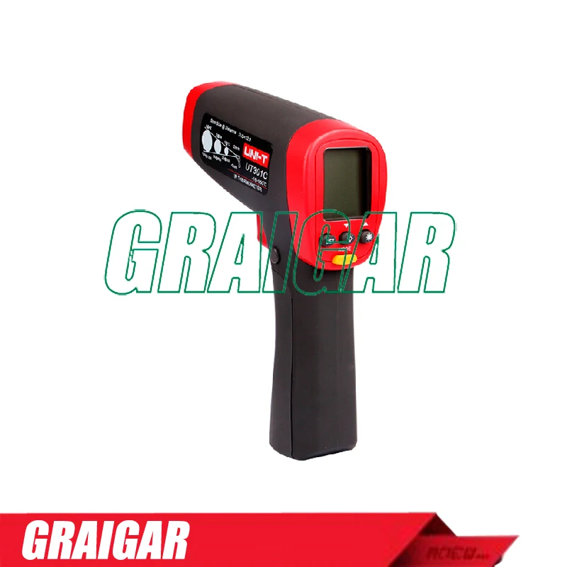 

Handheld Infrared Thermometers UNI-T UT301C Industrial temperature gauge Non-contract Digital IR Thermometer Gun -18 - 550