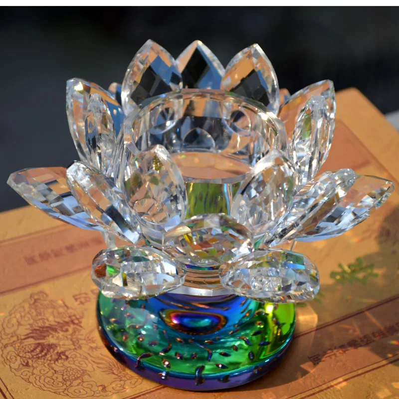 Candle Holders Big Tealight Clear 80*115mm Religious Holder Sparkle