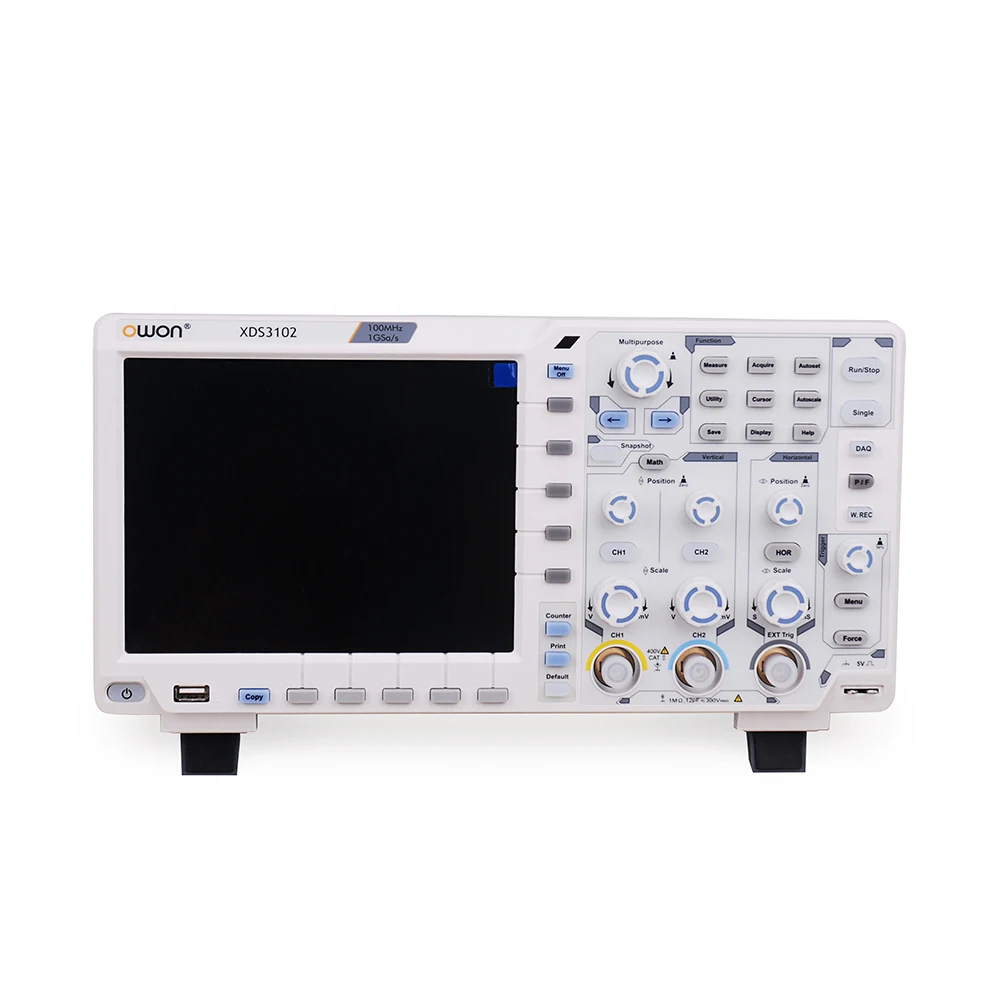 

OWON XDS3102 N-In-1 100MHz 1GS/s 8bits Digital Signal Generator Oscilloscope