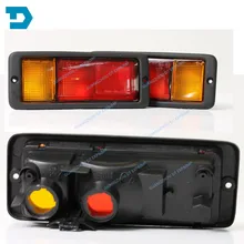 PAJERO V31 V32 V33 REAR BUMPER LAMP montero V43 Brake light rear fog lights for Mitsubishi Pajero WITHOUT BULB BUY 2 FOR 1 PAIR