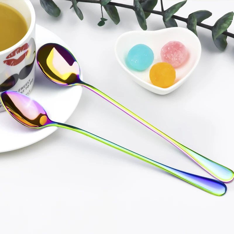 FHEAL-1pc-Stainless-Steel-Rainbow-Coffee-Spoons-Long-Handle-Mixing-Stirring-Tea-Spoons-Dinnerware-set-Christmas (3)