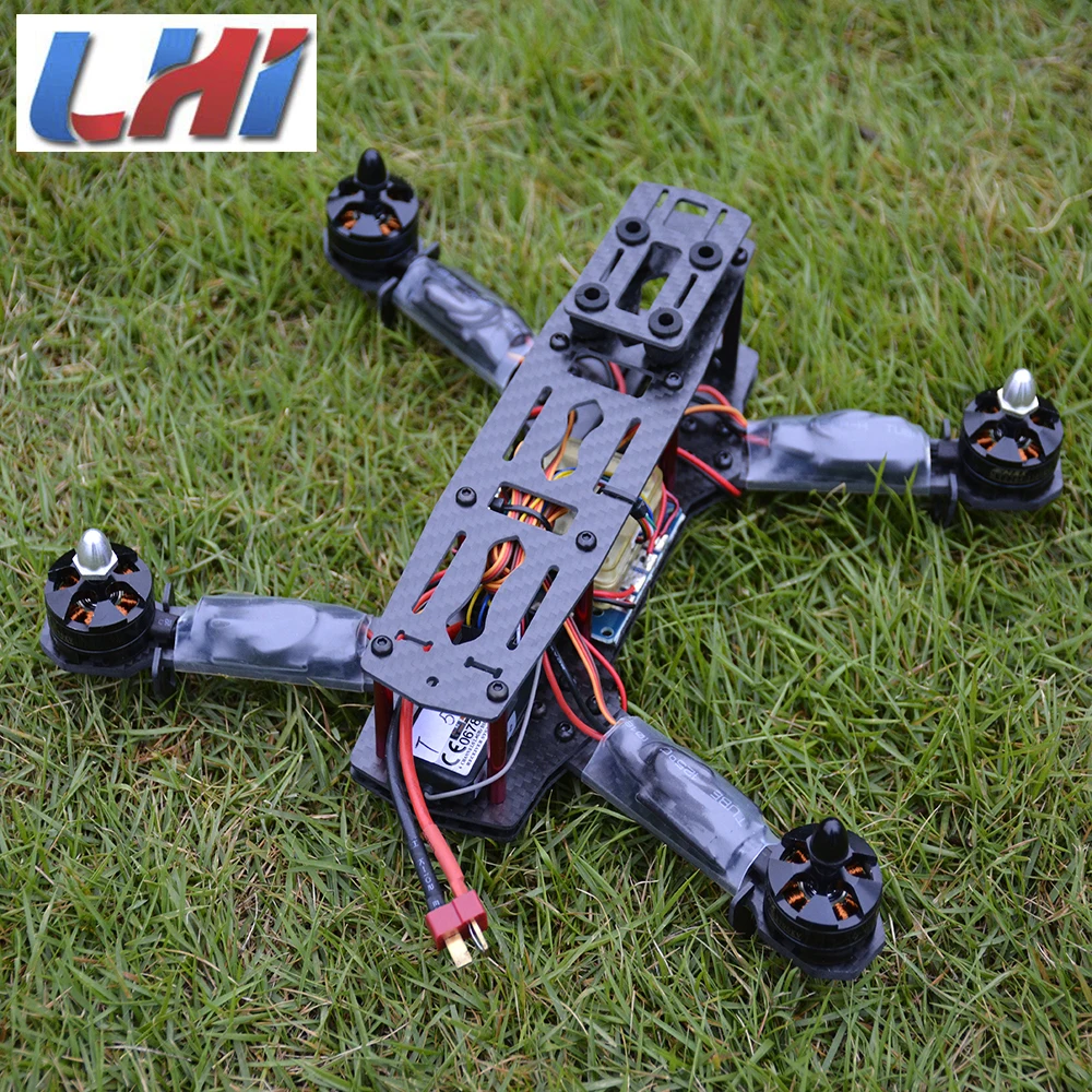 Дроны Квадрокоптер из углеродного волокна FPV Дрон с камерой hd для QAV250 рама Flysky FS I6