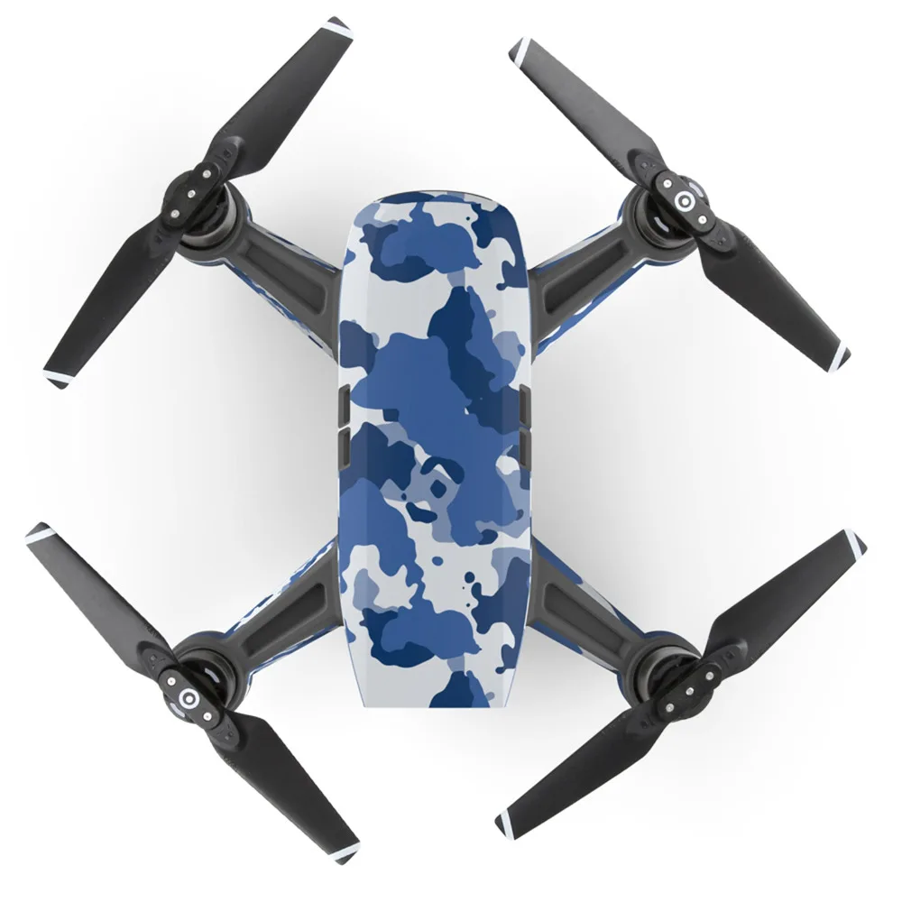 MASiKEN Водонепроницаемый кожи Protector наклейки Наклейка для DJI Spark Drone тела/Батарея/Remote Управление защитных чехлов