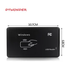 DTWONDER USB rfid card reader датчик приближения 125 кГц TK4100 smart card reader для контроля доступа DT002