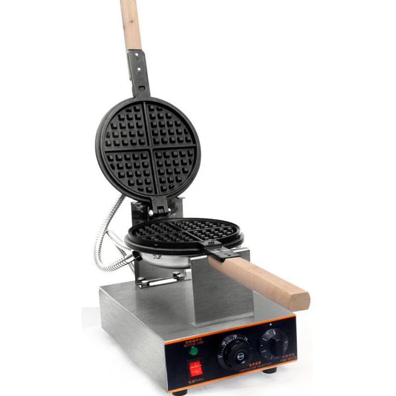 Rotating Automatic Round Waffle Machine Commercial Waffle Maker Pancake