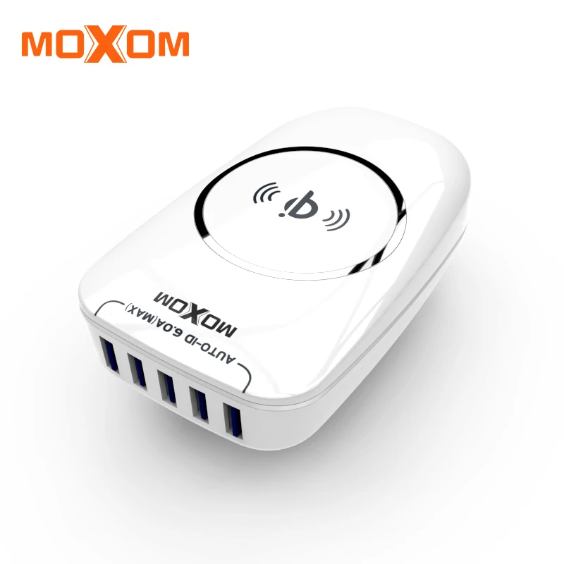 MOXOM 30W font b Wireless b font font b Charger b font Pad Fast Charging Mobile
