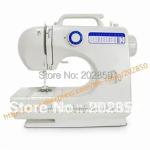 Мини Многоцелевой Швейные машинки, с педалью, свет и адаптер, 100 В-240 В, 1 год гарантии качества+ вся жизнь техническая Поддержка