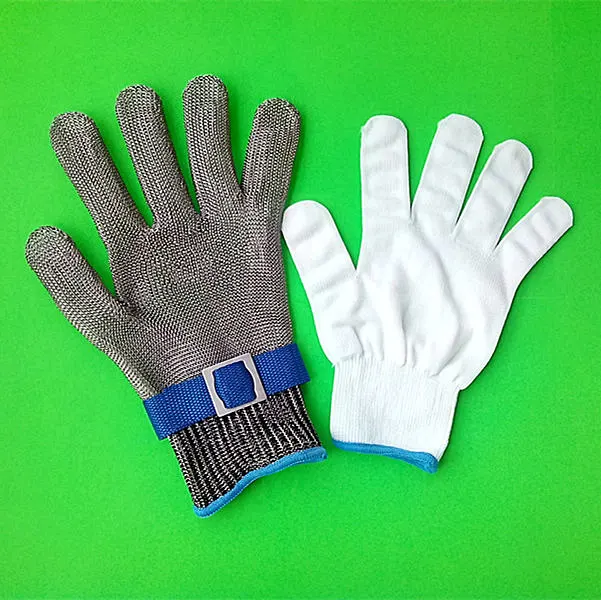 Safety glove Cut Proof Stainless Steel Metal Mesh Butcher Glove High