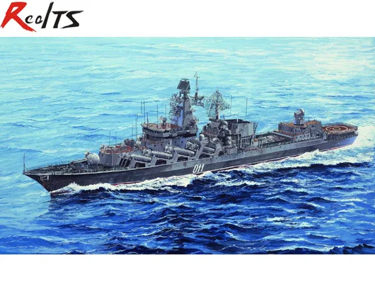 RealTS Trumpeter 05722 1 700 Russian NAVY Slava Class Cruiser Marshal Ustinov plastic model kit