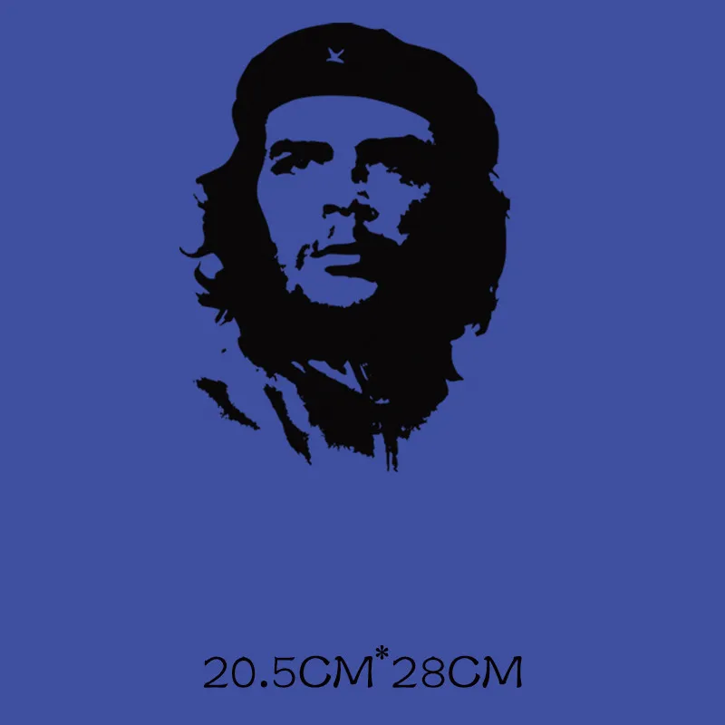 Ernesto Guevara полосы применение одного термочувствительных пластырей гладить на передачи для одежды термо-Стикеры для одежды на одежду топы