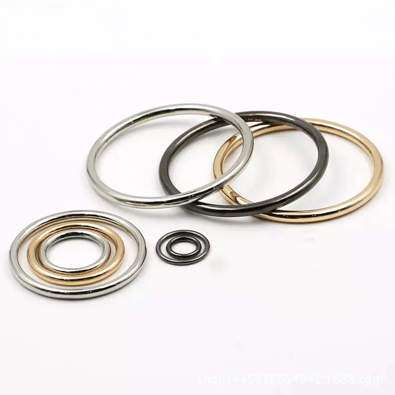 4Pcs 20/25/30/35/40/50/60mm O Ring Belt Strap metal o ring / o ring