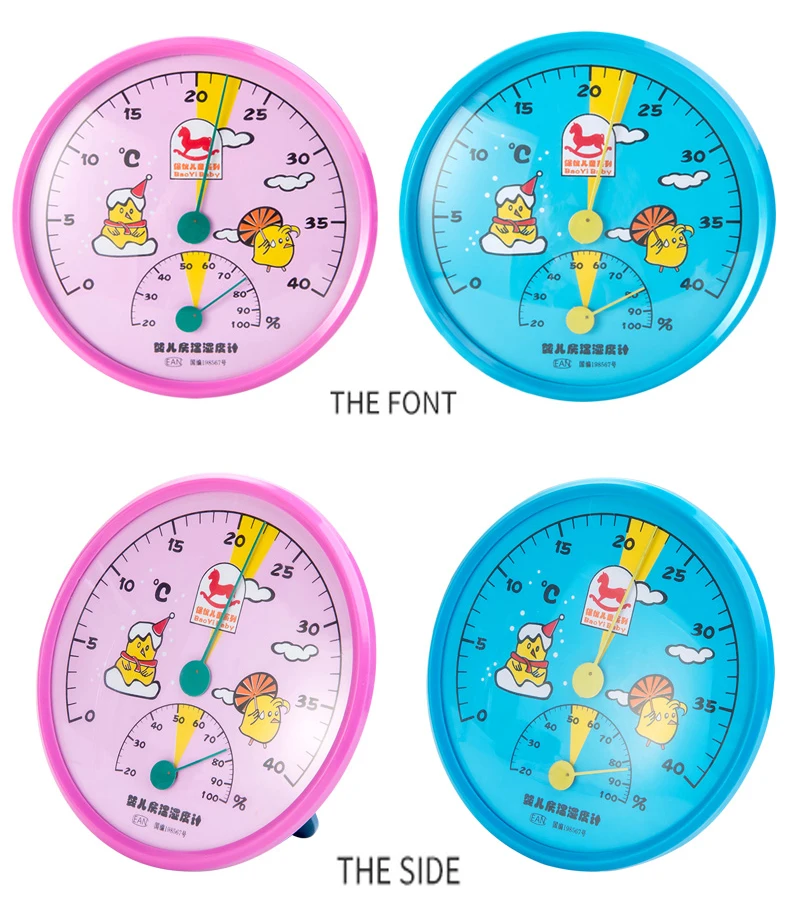 Приборы для измерения температуры в детской комнате с гигрометром, настенный/Постоянный измеритель влажности и термометр, стандарт ЕС