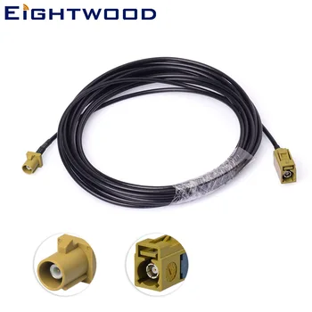 

Eightwood Truck/RV Satellite Radio Antenna 120cm RG174 Extension Cable Fakra K Code Female to Male for XM Sirius Radio Antennas