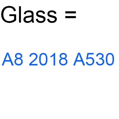 4 шт. Экран протектор уфи для samsung A30 A50 A70 A80 A7 A750 закаленное защитное стекло-пленка M20 M10 A6 A8 плюс A9 - Цвет: A8 2018 A530