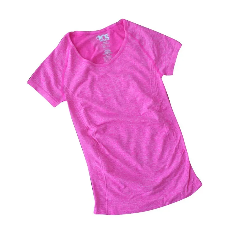 Женская футболка профессиональная спортивная быстросохнущая футболка для фитнеса с коротким рукавом Одежда для тренировок футболка для бега