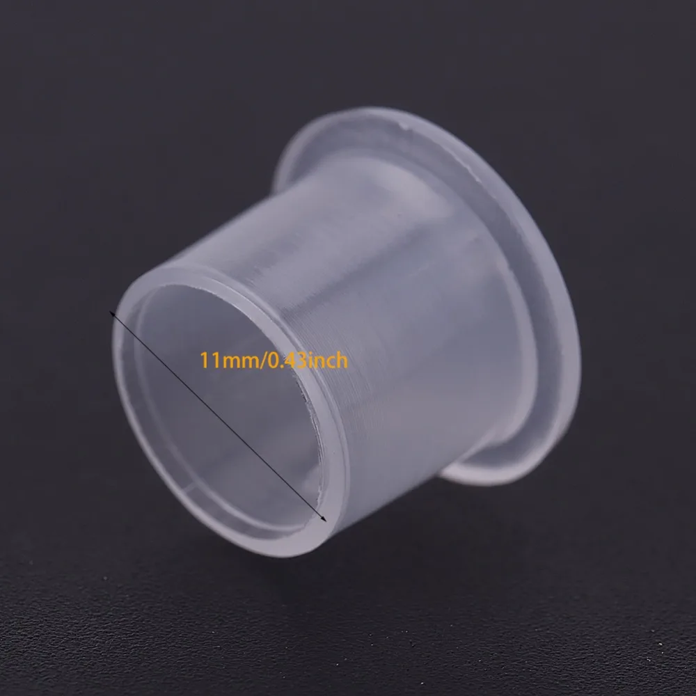 1000 шт. одноразовые колпачки для татуажа 11 мм|permanent makeup accessories|ink cupstattoo ink cups |