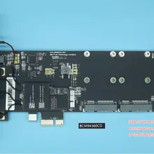 BCM94360CD BCM94331CD PCIe WiFi адаптер BT4.0 PCI-E 1X USB Аудио Звуковая карточка SSD слот Поддержка Mac os для рабочего стола Hackintosh