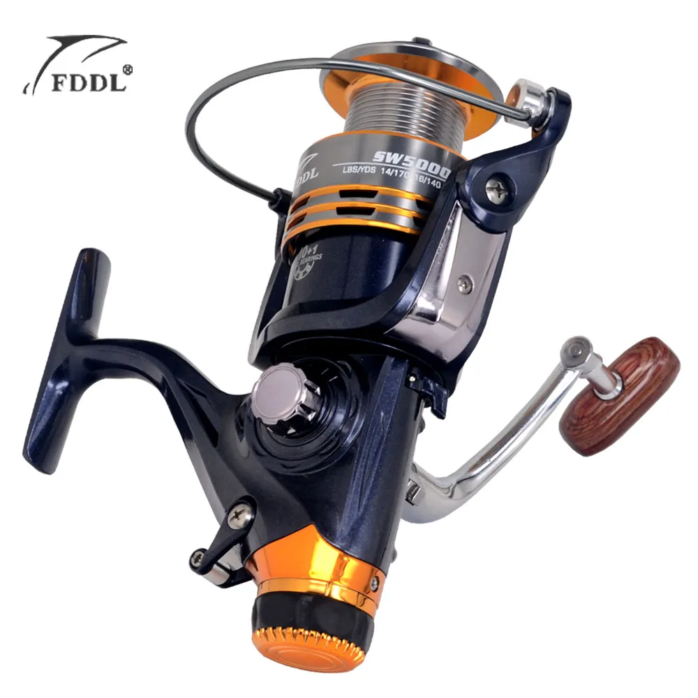 

10+1 BB Bearing Balls 5000/6000 Spinning Reel Hot Sale for Feeder Fishing reel pesca Hand Brake Carp Fishing Reel