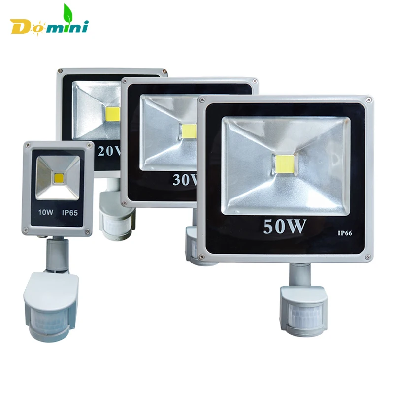 led flood outdoor floodlight lamp 30w 50w 100w pir led flood light