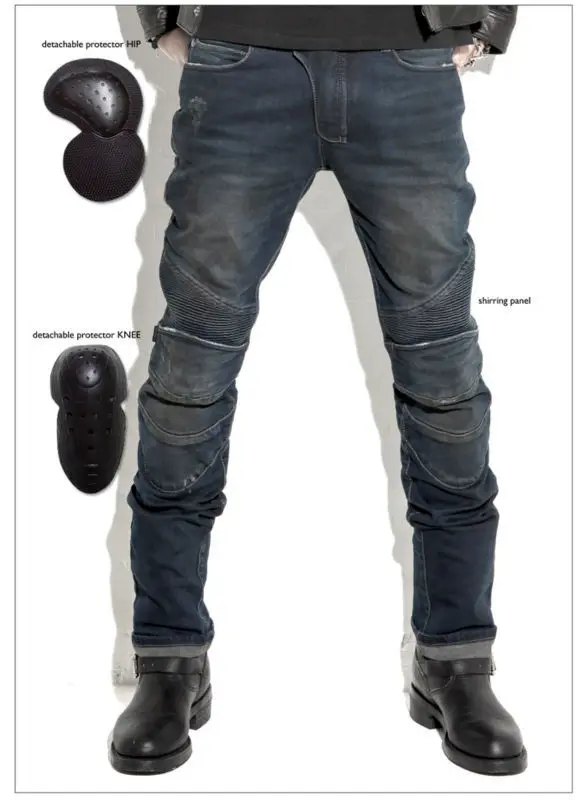Uglybros мотоциклетные джинсы светильник мотоциклетные брюки мужские мотоциклетные защитные штаны