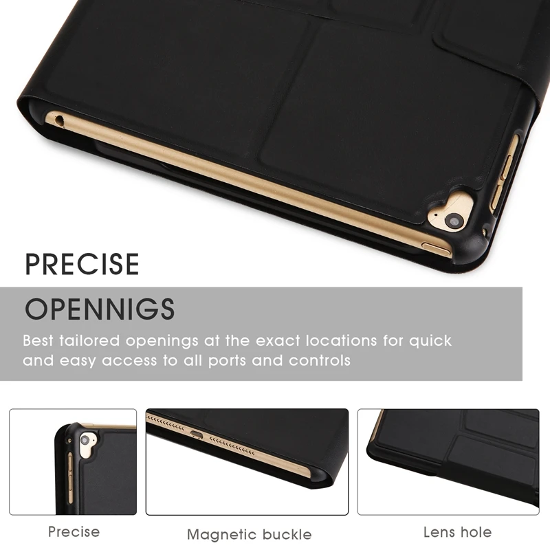  Ultra thin Bluetooth Keyboard Kickstand Case For iPad Air Air 2 iPad Pro 9.7
