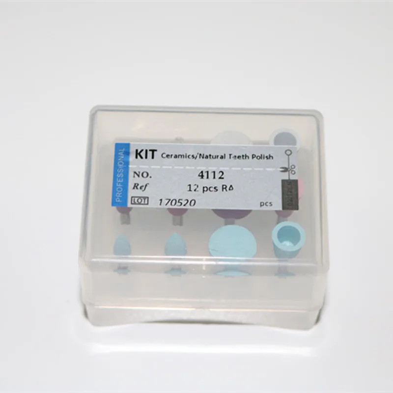 36 шт./лот (3 коробки) Стоматологическая лаборатория полировка RA хвостовик низкая скорость силиконовой резины полировщик фарфор натуральные