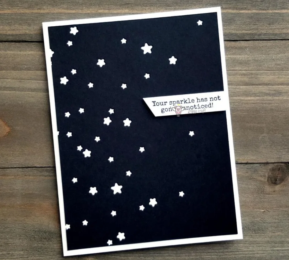 

Mmao Crafts Metal Steel Cutting Dies Star background combination Stencil For DIY Scrapbooking Paper/photo Cards Embossing Dies