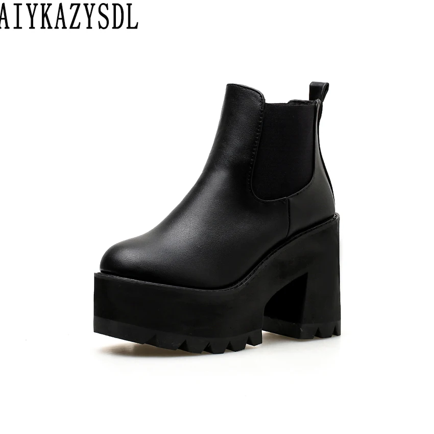 booties with square heel