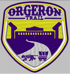 

FREE Shipping custom 100% embroidery patch for the 23289 with the glue on the clothing