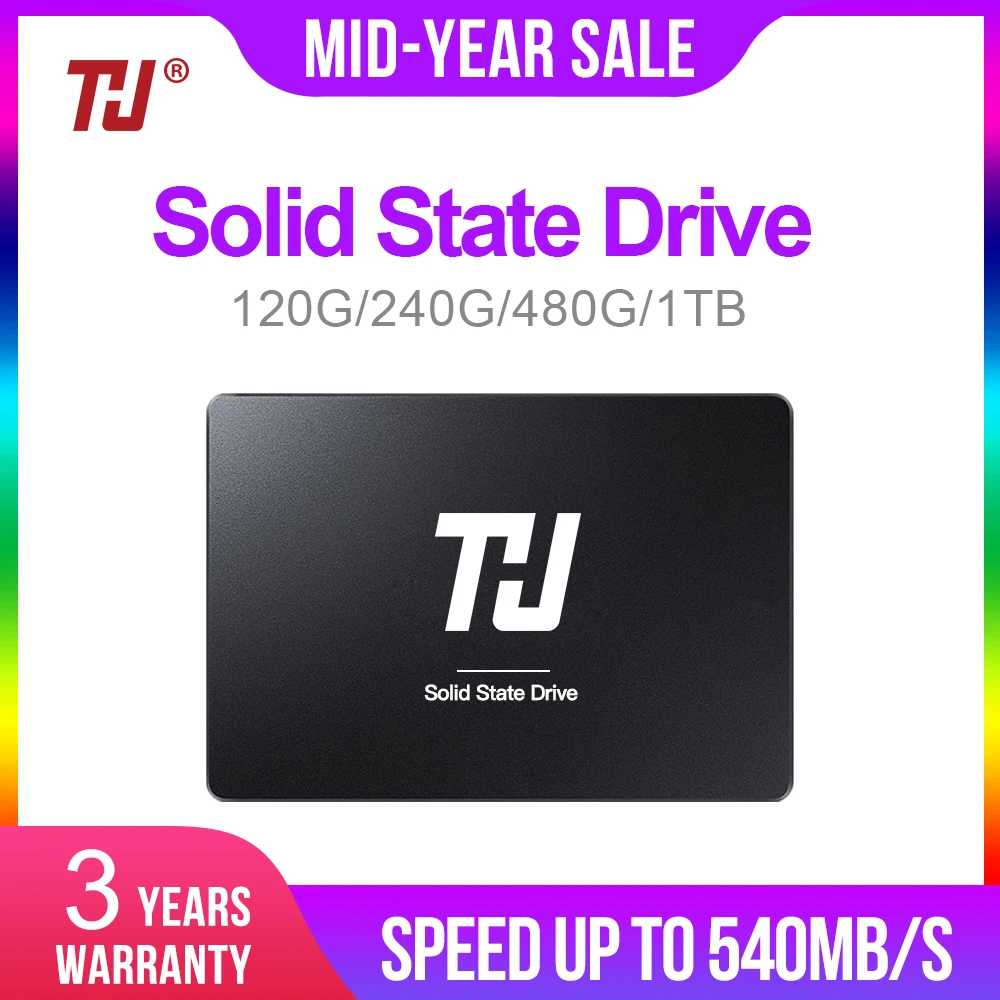 THU 120 ГБ 240 480 1 ТБ SSD SATA 2 5 &quotВнутренний жесткий диск 540 МБ/с./с HD для ПК ноутбука