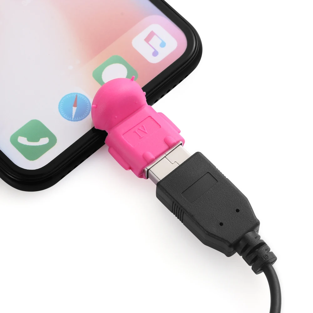 Мини Android Micro USB к USB 2,0 OTG адаптер конвертер для телефона планшета мышь мужчин и женщин смартфонов конвертер Универсальный