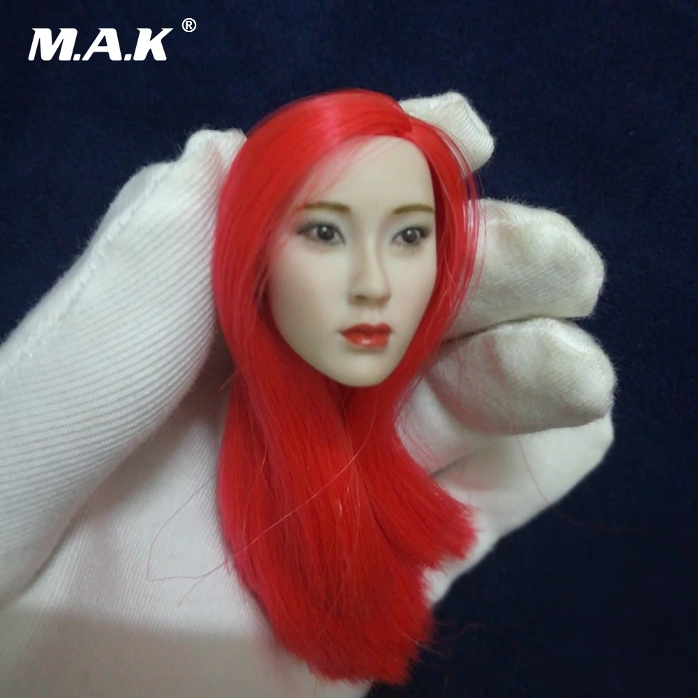 Aliexpress.com : Buy With Red Hair 1:6 Scale Girl Headsculpt Sculpt ...