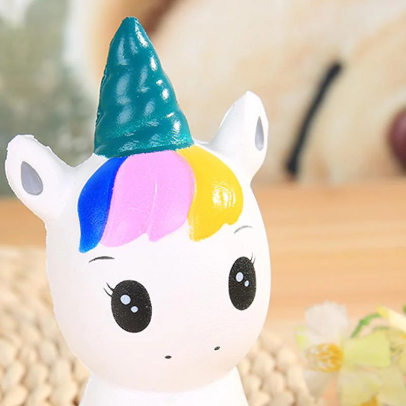 Novelty Anti Stress Kawaii Unicorn Style Board Game Toy Soft Foam Doll For Girls Animal Toy Collectibles For Baby Toys Kids Gift