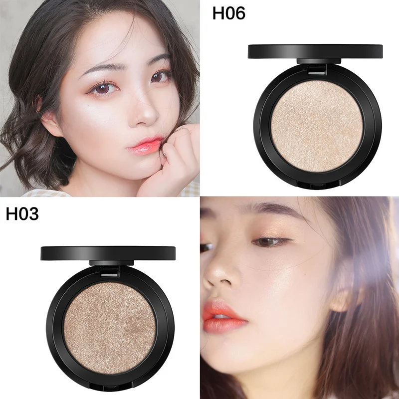 

Make Up Glow Kit Highlighter Contour Palette Professional Face Makeup 6 Color Bronzer and Highlighter Palette Powder TSLM1