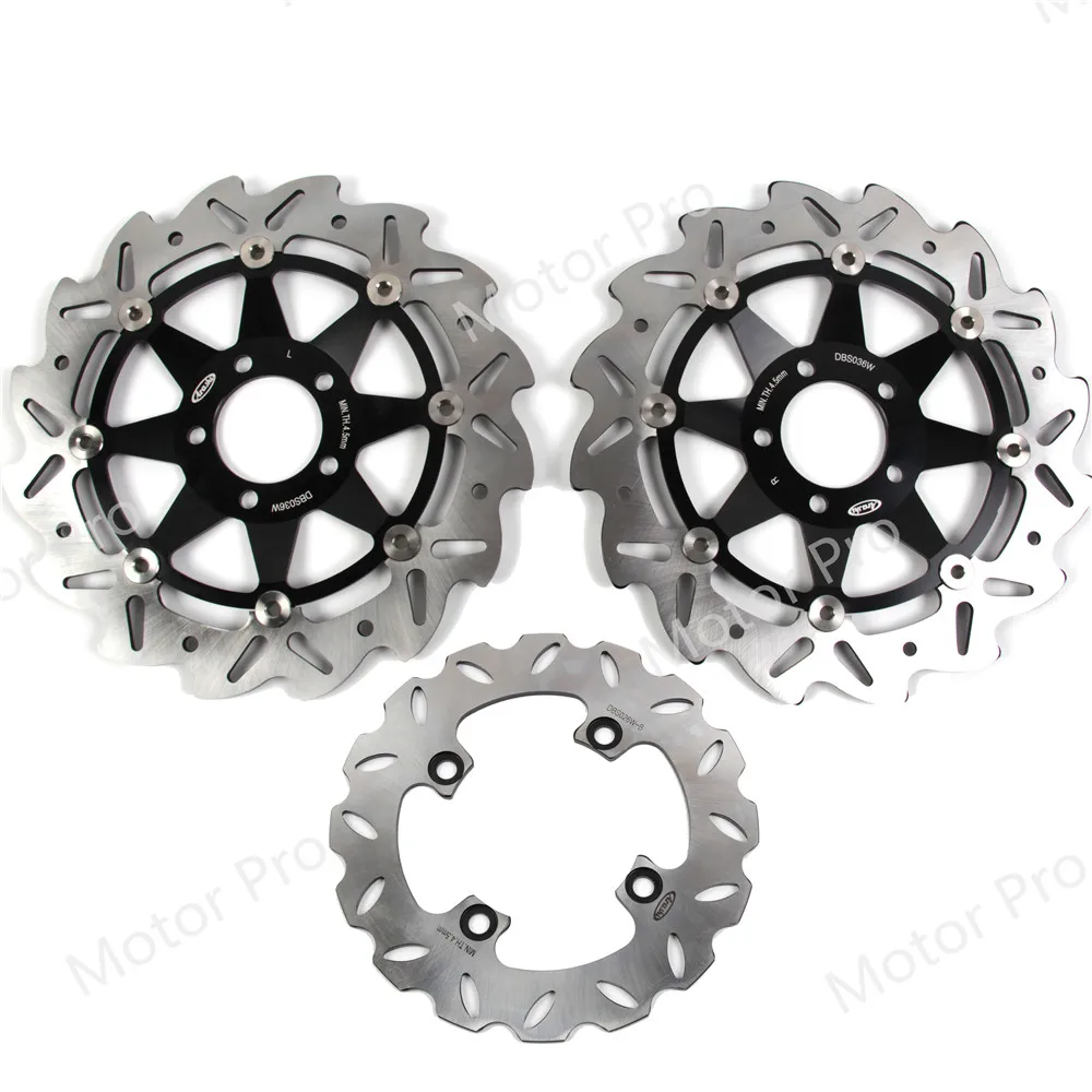 

For Kawasaki Ninja ZX6R 1998 1999 2000 2001 Front Rear Brake Disc Disk Rotor Kit Motorcycle ZX-6R ZX 6R 98 99 00 01 ZX636 Z750