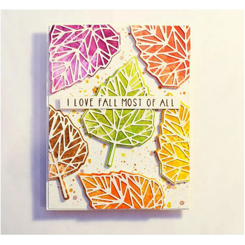 Кубические бирки Birchleaf рамка металлические штампы трафареты для сделай сам