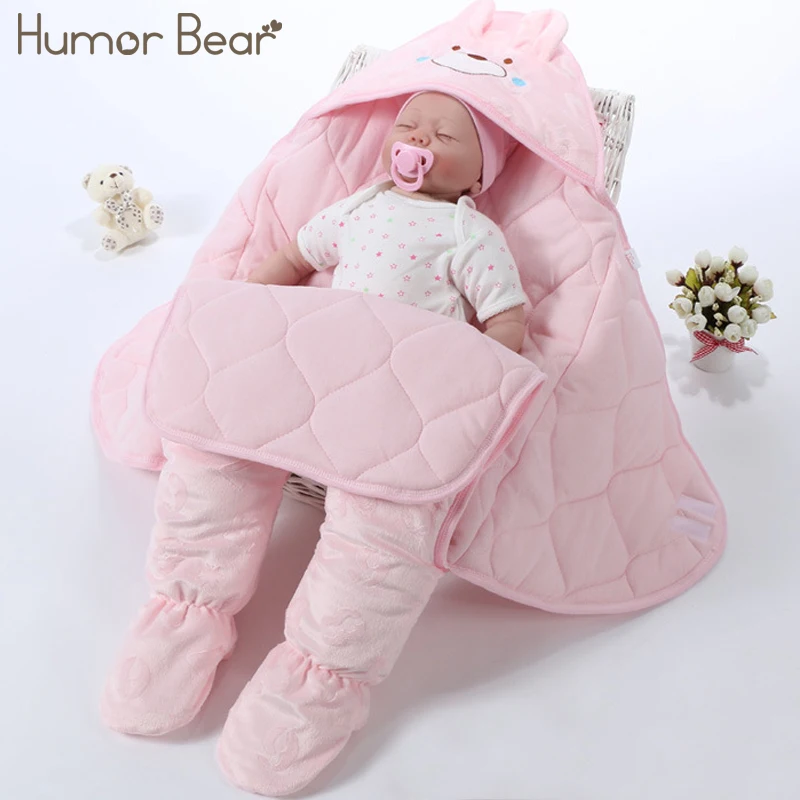Детский спальный мешок Humor Bear зимний конверт для новорожденных термомешок