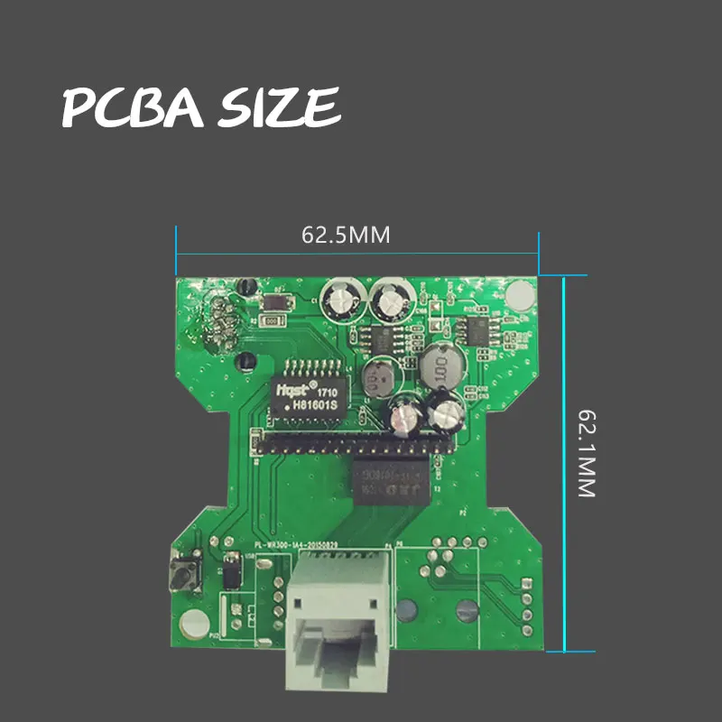 Макетная плата Поддержка RJ45 RJ11 USB порт и POE вход 12 В до 30 в для питания PD сплиттер 48 в беспроводной маршрутизатор интерфейс PCBA