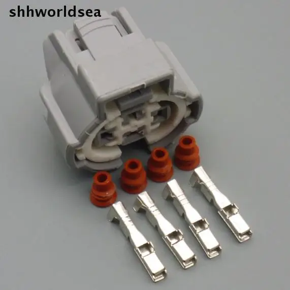 shhworldsea 2.2MM 4 Pin Pressure sensor plug car Air conditioning connector automotive