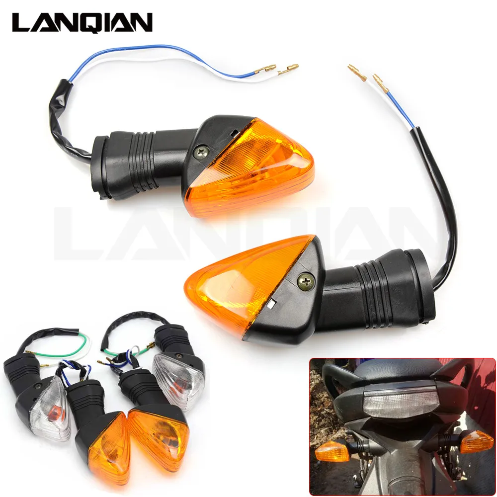 

Moto Turn Signal Indicators Light Amber Blinker led For Kawasaki ZX-6R 2005-2006 KLE 650 Versys 2007-2008 KLE 500 2005-2006