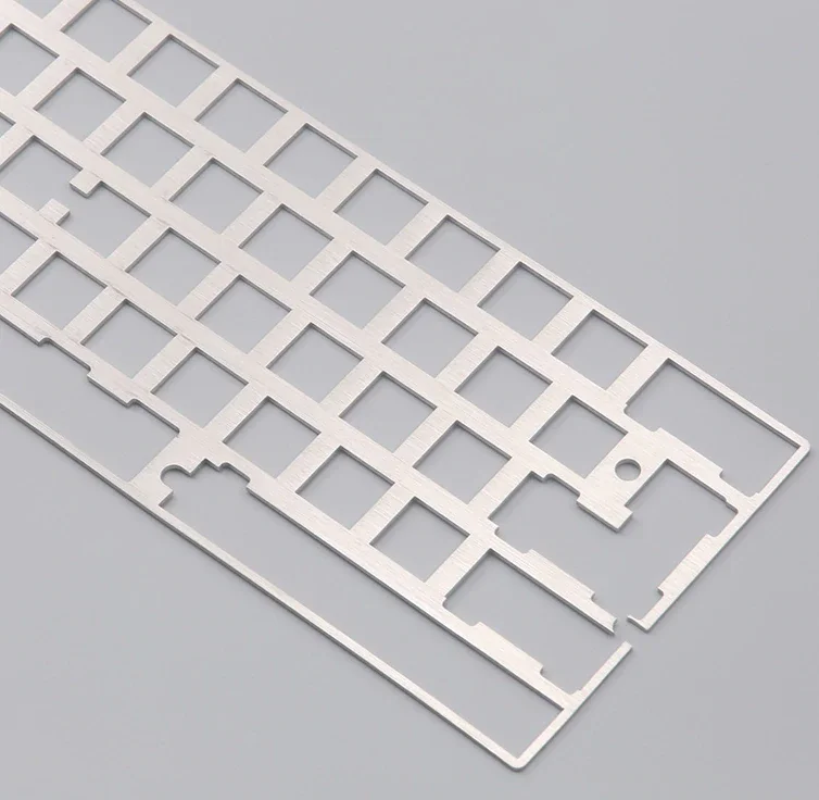 Alu plate dz60 plate for DIY mechanical keyboard Stainless steel plate gh60