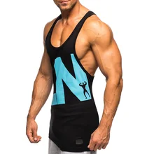 ZOGAA мужские майки футболки форма для гимнастики без рукавов новая дизайнерская одежда Мужская Бодибилдинг майка с принтом топы на бретелях