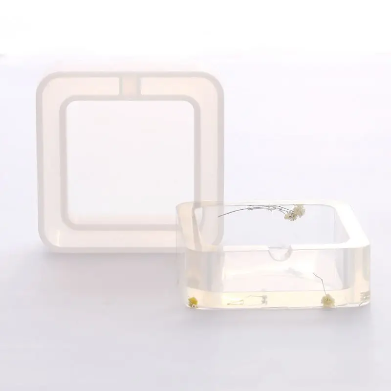 5 упаковок силиконовая форма DIY пепельница щетка горшок чаша эпоксидная смола художественный шаблон Ремесла инструменты