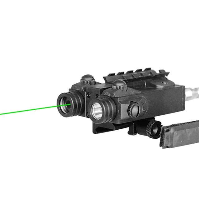 Acecare распродажа модной одежды Продвижение Прямая доставка LS-CL4-G военный тактический фонарик самообороны и зеленый лазерный прицел для