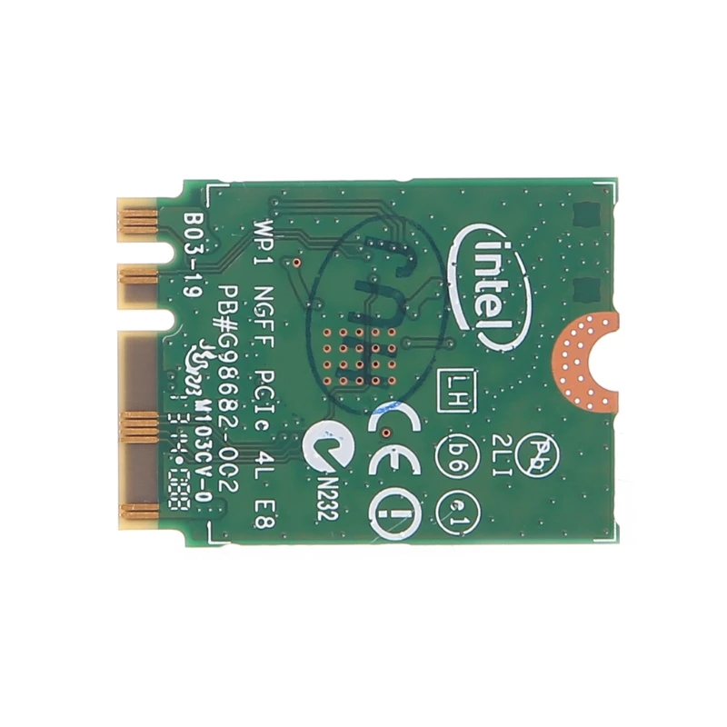 Intel двухдиапазонный беспроводной 802 11 AC 3160 NGW NGFF Bluetooth 4 0 Wifi WLAN карта|Сетевые карты| |