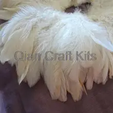 Прибл. 800 шт Натуральный Крем петух шлаппен объемное средство для волос для наращивания Ручной Работы Петух шлаппенс, от 3 до 5 дюймов