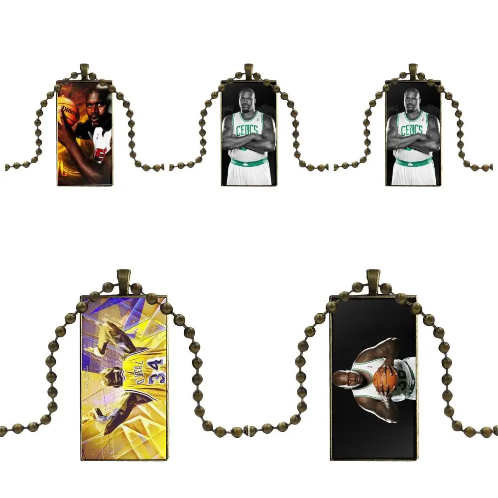 

For Women Party Glass Pendant Galaxy Pendant Necklace Women Bronze Plated Necklaces Jewelry Shaquille O'neal Because