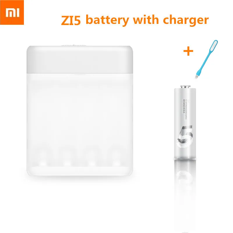 Аккумуляторные батарейки и зарядное устройство Xiaomi ZMI Zi5 - инструкция