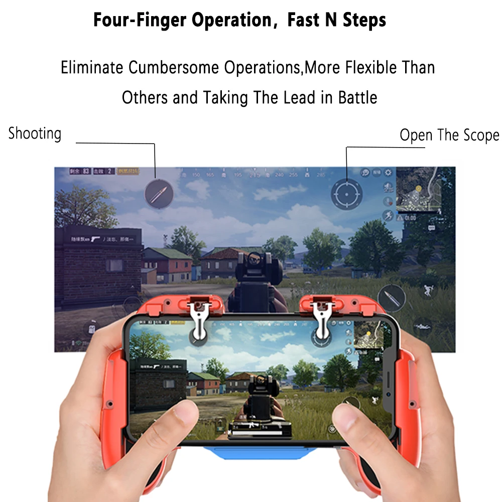 Gamepad For Pubg Game Controller For Mobile Phone Triggers Wireless Game Joystick Shooter Fire Butt