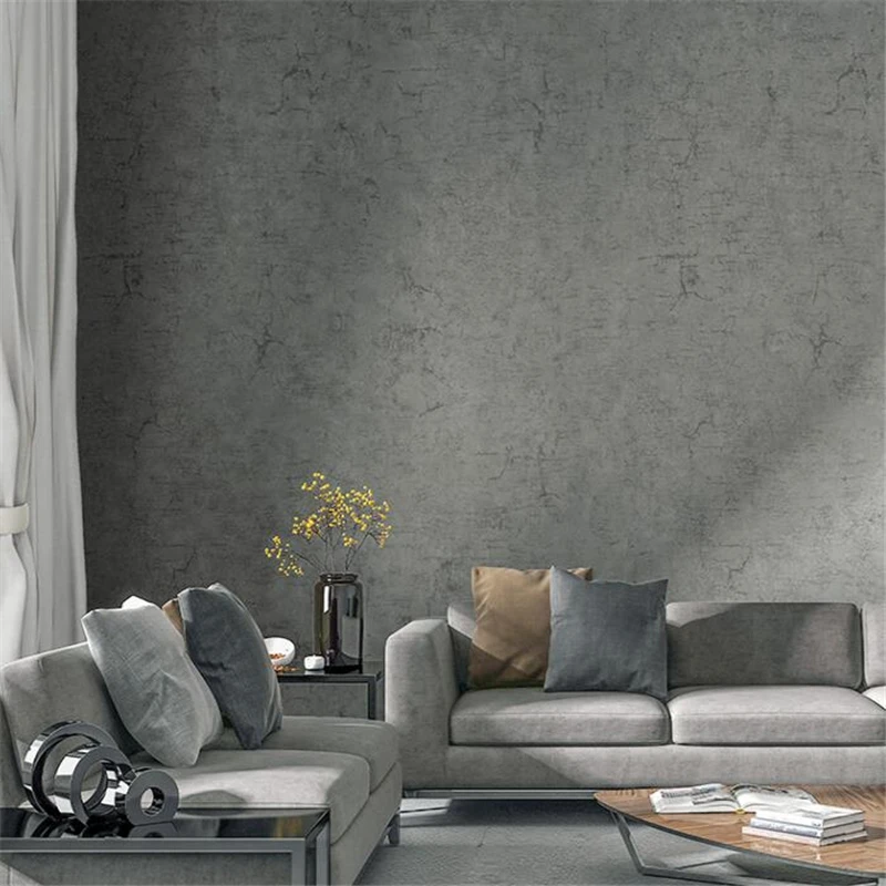 Beibehang Gri olmayan dokuma modern minimalist İskandinav duvar kağıdı
